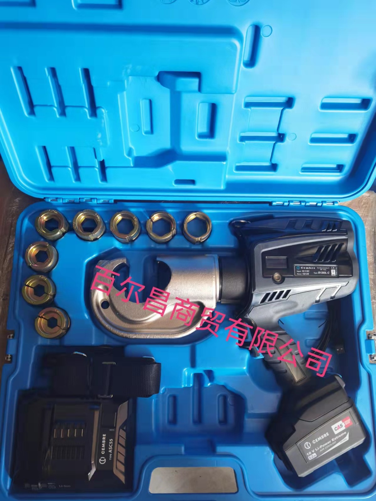 B1350L-C充電式液壓鉗鋰電模具 130kn壓接鉗森博爾cembre產(chǎn)品圖片