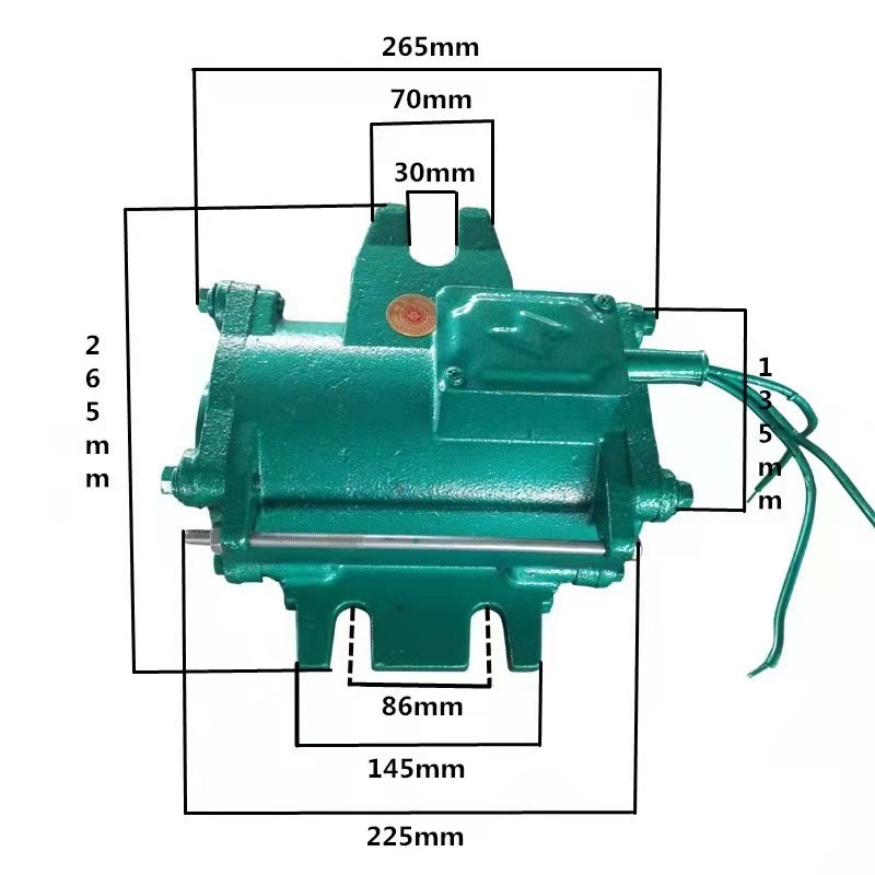 ZF75-150附著式振動(dòng)器 快裝式高頻振動(dòng)器產(chǎn)品圖片