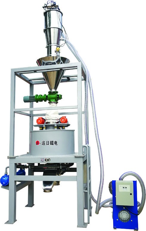 方解石除鐵器磁選機專業(yè)生產(chǎn)加工粉體干式全自動礦選設備
