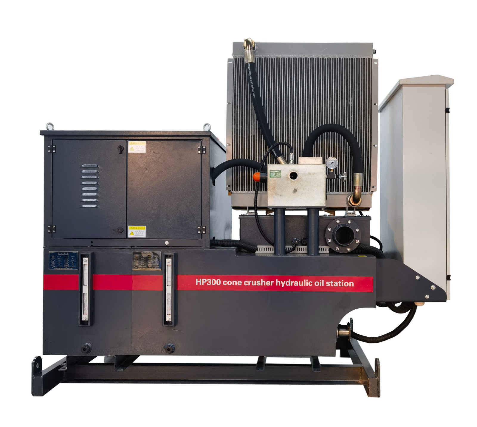 河南HP300多缸圓錐破碎機(jī)稀油潤滑站液壓系統(tǒng) 圓錐破油缸廠家產(chǎn)品圖片