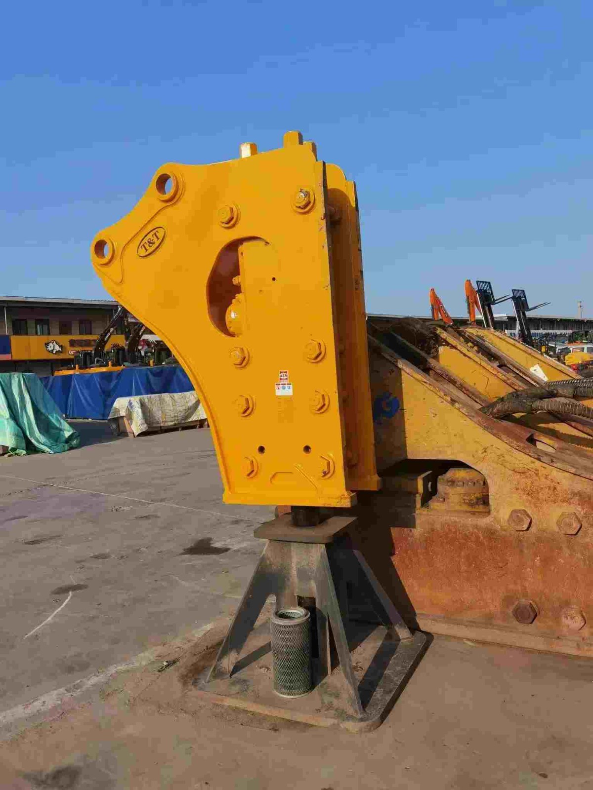 液壓破碎錘二手破碎錘全系列艾迪TT140破碎錘產(chǎn)品圖片