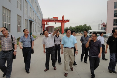 新疆大安礦業(yè)集團到廠考察 