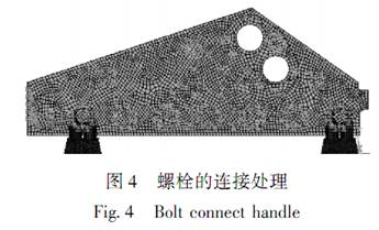 大型振動篩螺栓的連接處理