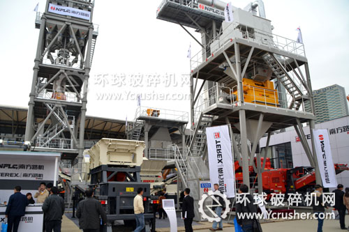 特雷克斯南方路機(jī)各種大型移動(dòng)破碎站及磨粉生產(chǎn)線展示