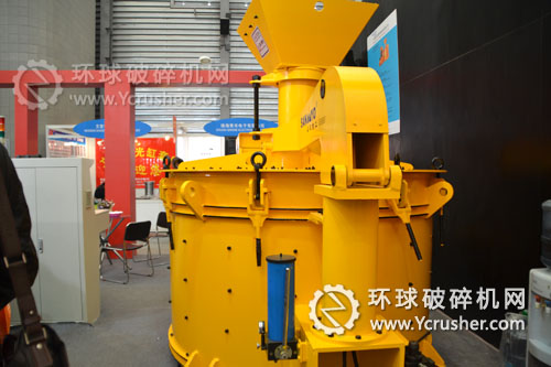 山友重工展示的ＶＳＩ制砂機(jī)設(shè)備
