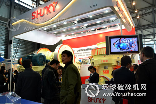 上海山啟機(jī)械２０１２寶馬展站位