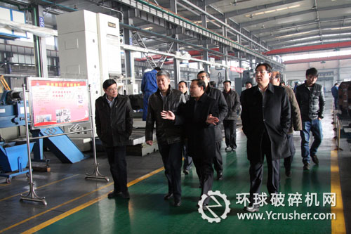 國家科技部高新技術(shù)發(fā)展及產(chǎn)業(yè)化司司長趙玉海來天地奔牛集團(tuán)調(diào)研