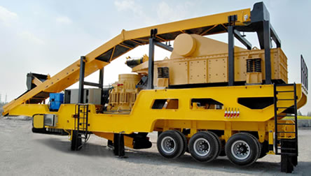 移動(dòng)式破碎站