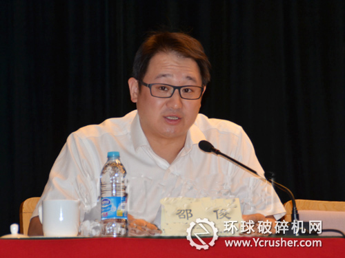 中國(guó)水泥網(wǎng)CEO邵俊 