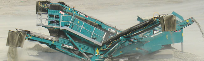 POWERSCREEN移動(dòng)篩分設(shè)備