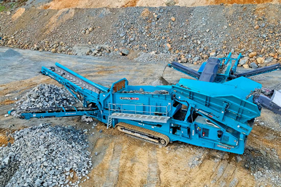 POWERSCREEN移動(dòng)篩分設(shè)備