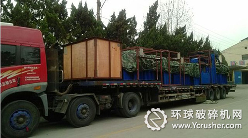 山礦出口俄羅斯皮帶機整裝待發(fā)