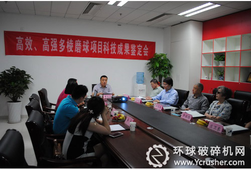 河北首鼎金屬制品&ldquo;高效、高強(qiáng)多棱磨球&rdquo;項(xiàng)目科技成果鑒定會(huì)