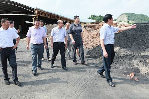 洪關(guān)良副區(qū)長帶隊赴永康、黃巖考察建筑垃圾處置工作