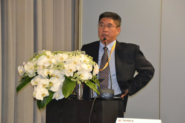 了特雷克斯南方路機(jī)（泉州）移動(dòng)破碎設(shè)備有限公司銷售總監(jiān)李映先生