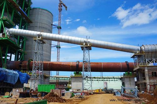 回轉(zhuǎn)窯順利合龍