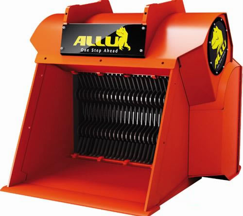 ALLU篩分破碎鏟斗