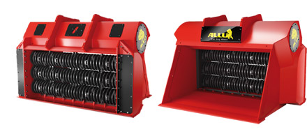 ALLU篩分破碎鏟斗