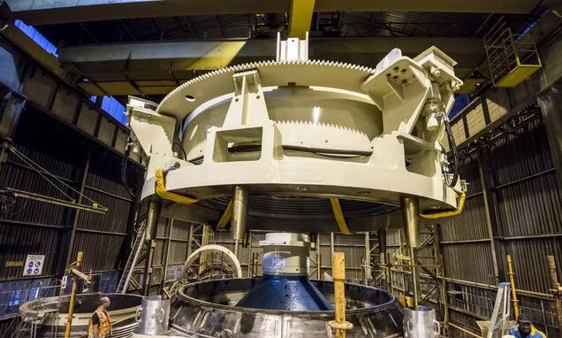 世界上裝機(jī)功率和處理量最大的圓錐破碎機(jī)