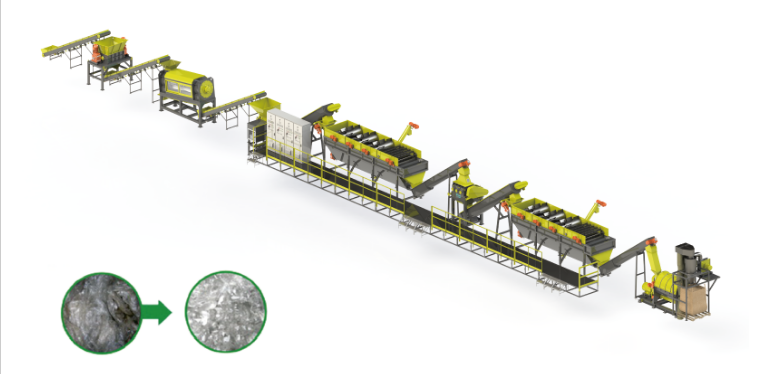 廢舊塑料清洗線